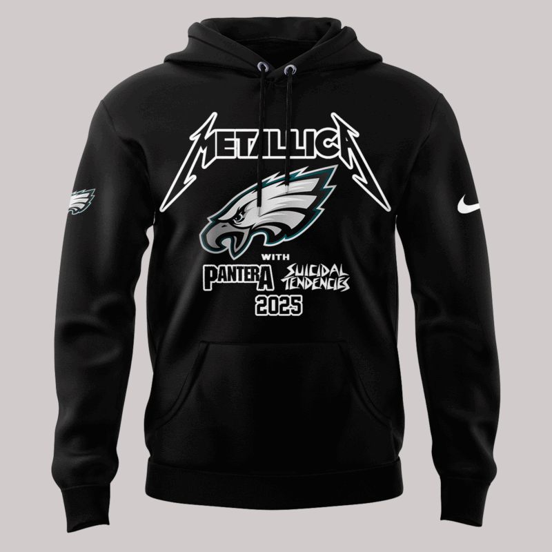 Limited Edition M72 World Tour x Pantera and Suicidal Tendencies Black Hoodie 2025 - Image 2