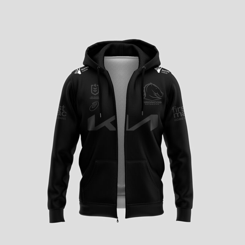 Brisbane Broncos limited edition 2025  ZIP HOODIE - Image 2