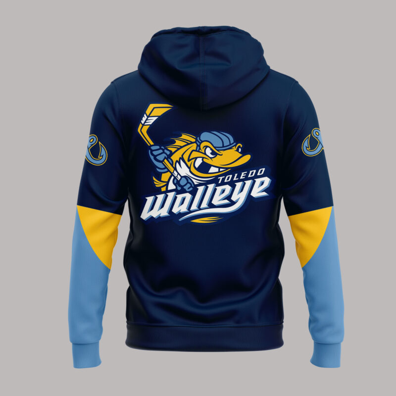 Toledo Walleye 2025 Western Conference Champions Hoodie - Image 3
