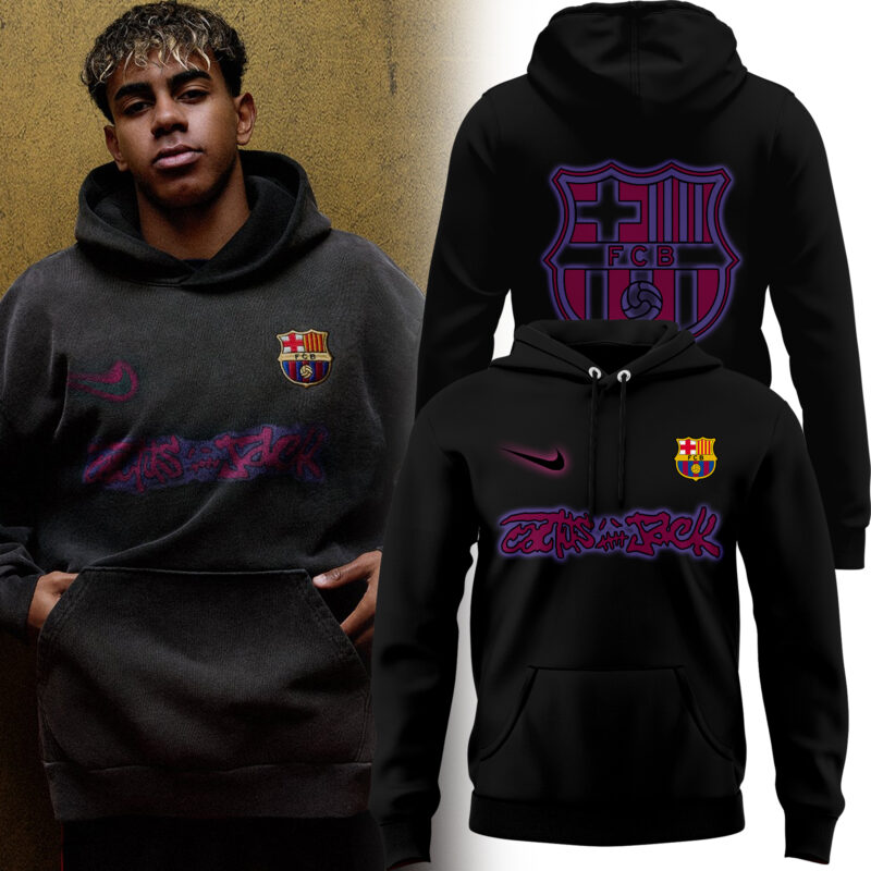 Limited Edition FC BARCELONA x TRAVIS SCOTT 24/25 men’s Hoodie