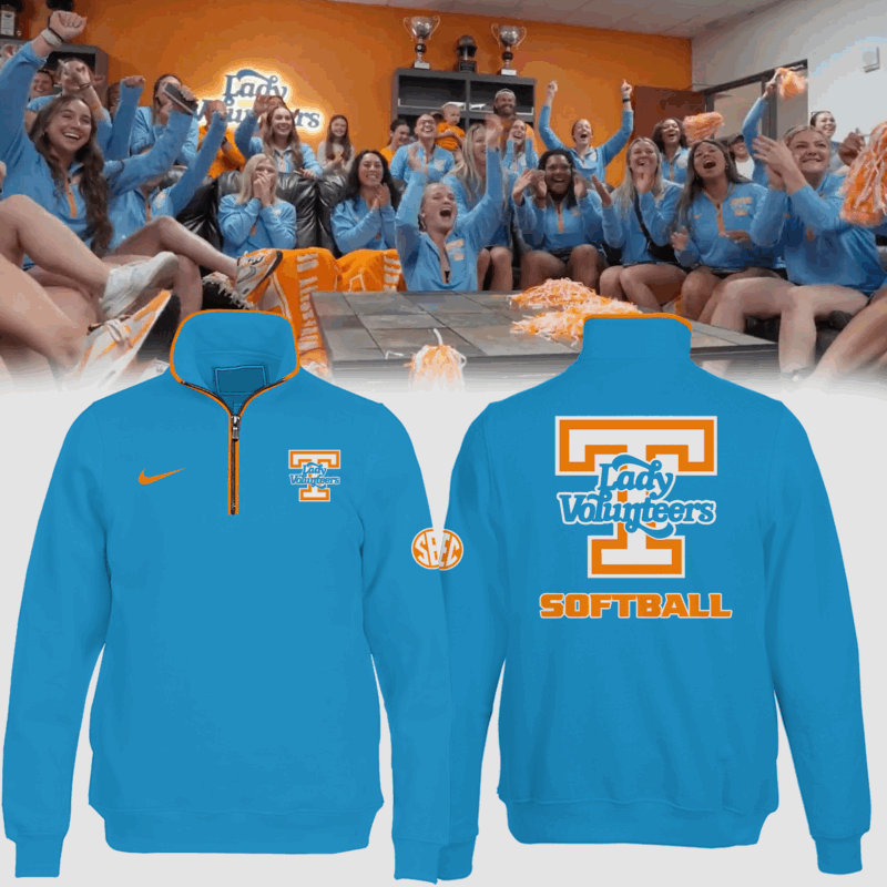 Tennessee Lady Volunteers Softball Limited Edition 2025 Quarter Zip Jacket