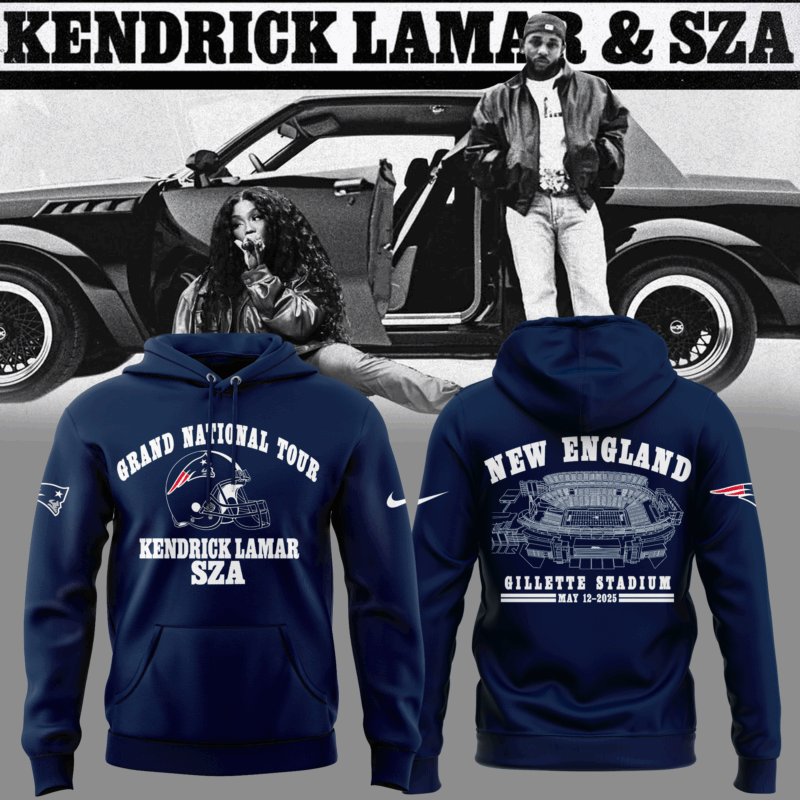 Limited Edition Grand National Tour x New England Patriots Hoodie 2025