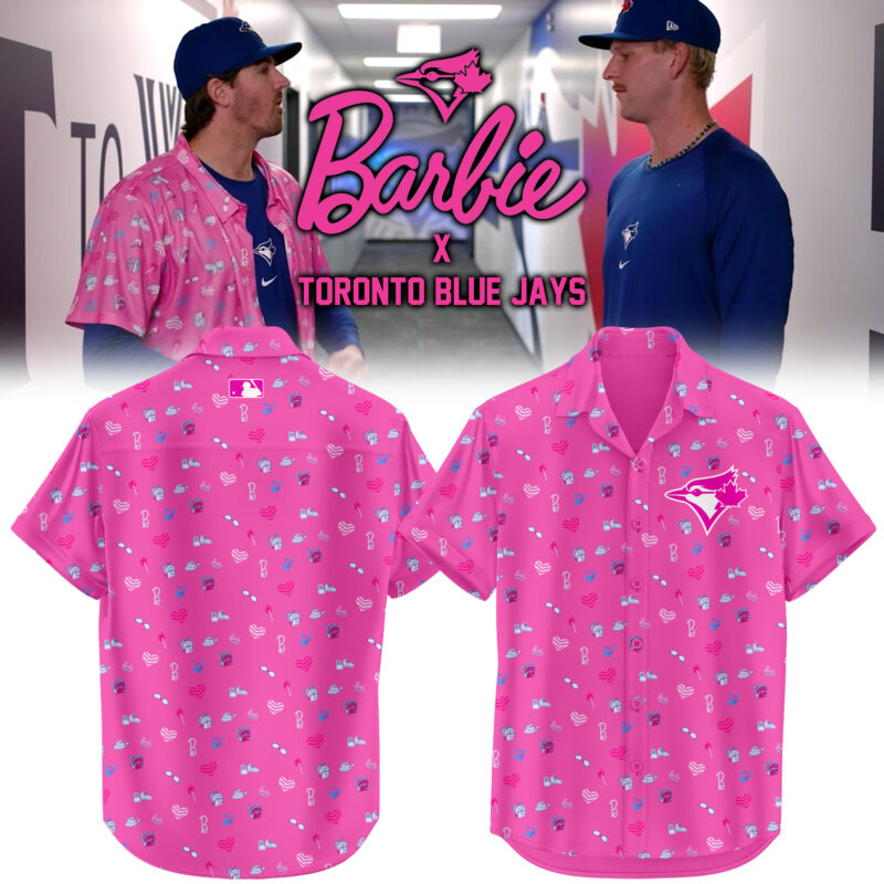 Limited Edition Blue Jays Barbie Special Hawaii Shirt I
