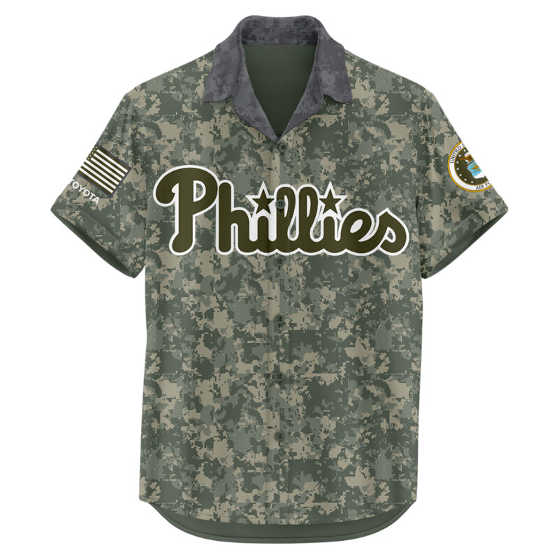 Limited Edition Phillies Army Special Hawaii Shirt - Custom Name & And Number - Image 2