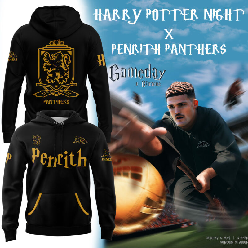 Harry Potter X Penrith Panthers NRL Limited Edition 2025 Hoodie
