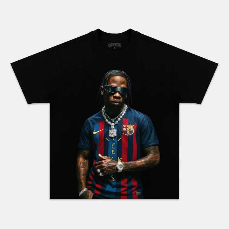 TRAVIS SCORTT & FC BARCELONA TEE