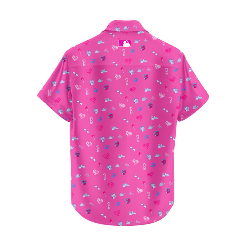 Limited Edition Blue Jays Barbie Special Hawaii Shirt I - Image 3