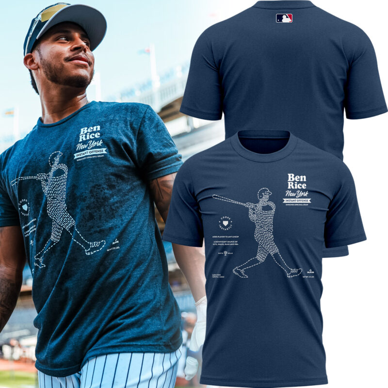 New York Yankees Ben Rice: Instant Offense T-Shirt I