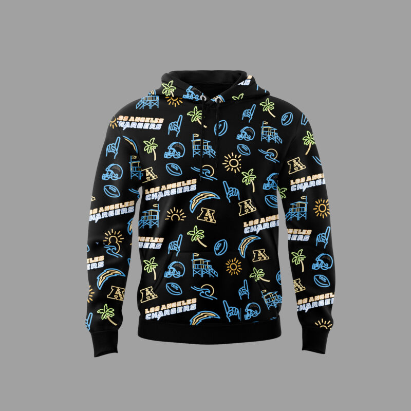 Limited Edition Los Angeles Chargers Hoodie 2025 - Image 2