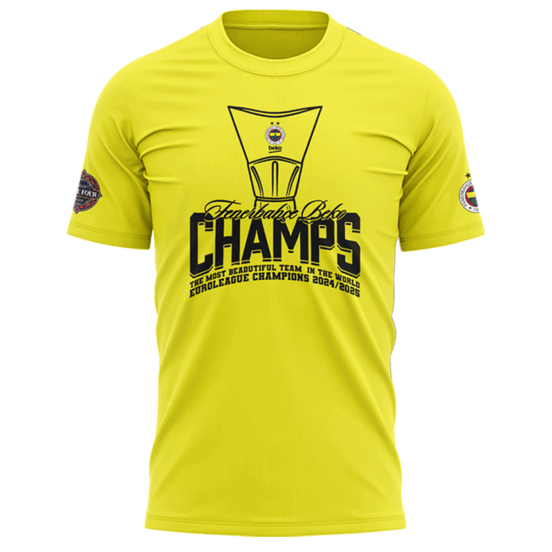 Exclusive Versio _EuroLeague Fenerbahçe Beko Champions Tshirt 2025 - Image 2