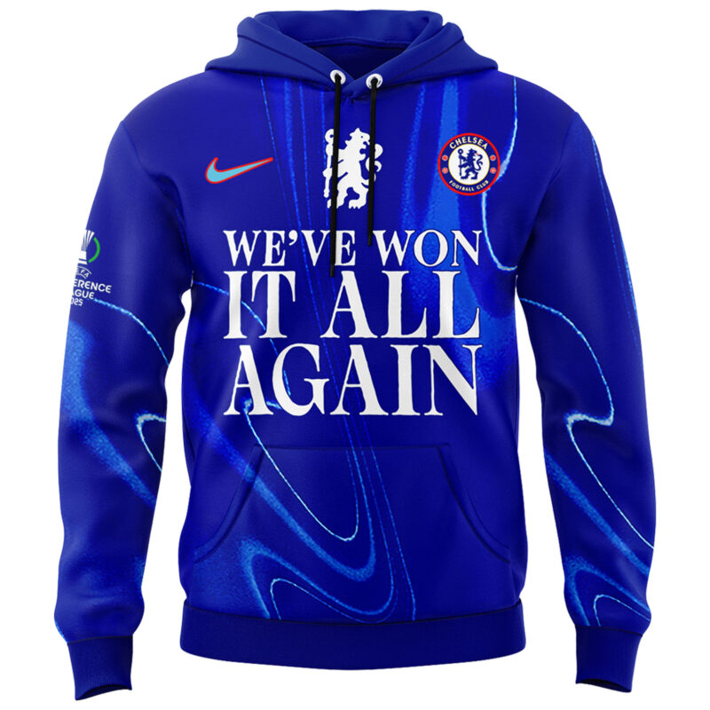 Chelsea UECL Winners Limited Edition 2025  HOODIE - Image 2