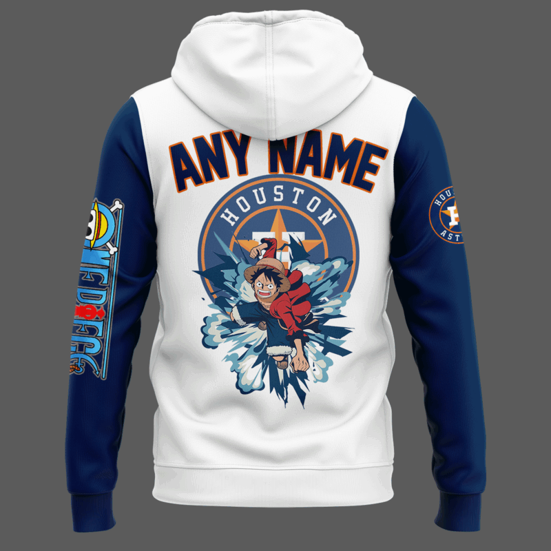 Special New Houston Astros x One Piece Hoodie 2025 - Image 3