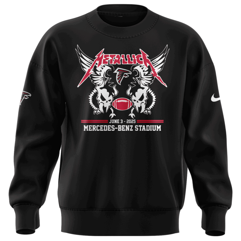 Limited Edition M72 World Tour x Atlanta Falcons Black Sweat 2025 - Image 2