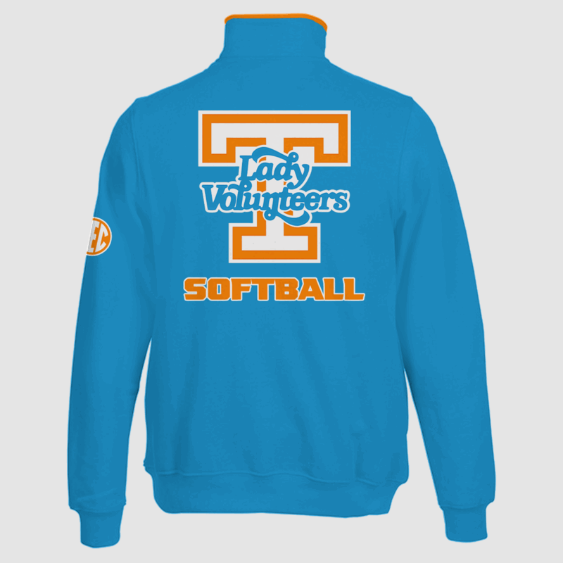 Tennessee Lady Volunteers Softball Limited Edition 2025 Quarter Zip Jacket - Image 2
