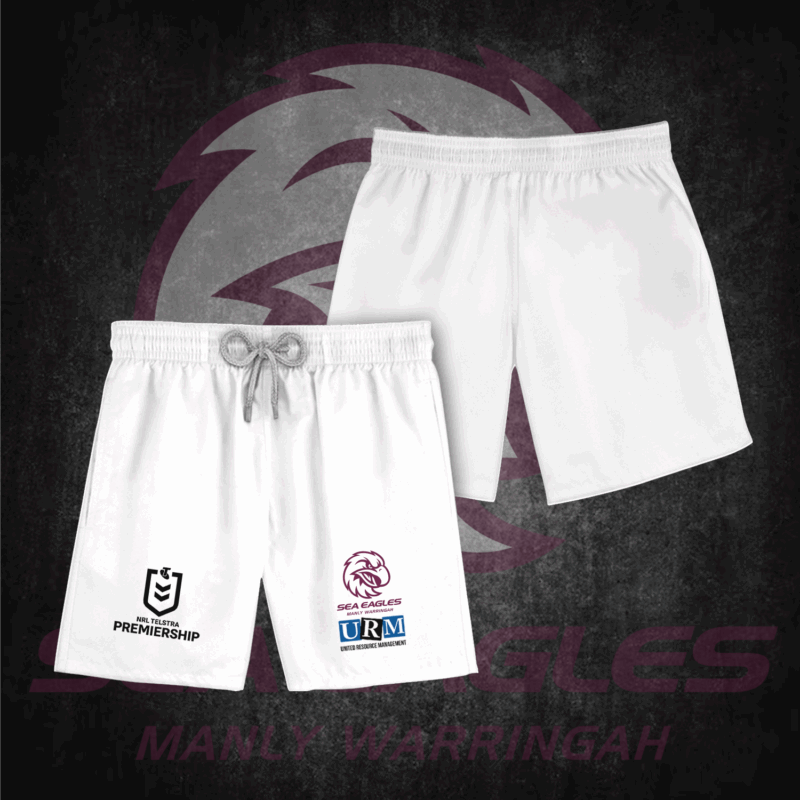 Manly Warringah Sea Eagles NRL Newest Polo Shirt Fear The Fortress MO V10 - Image 3