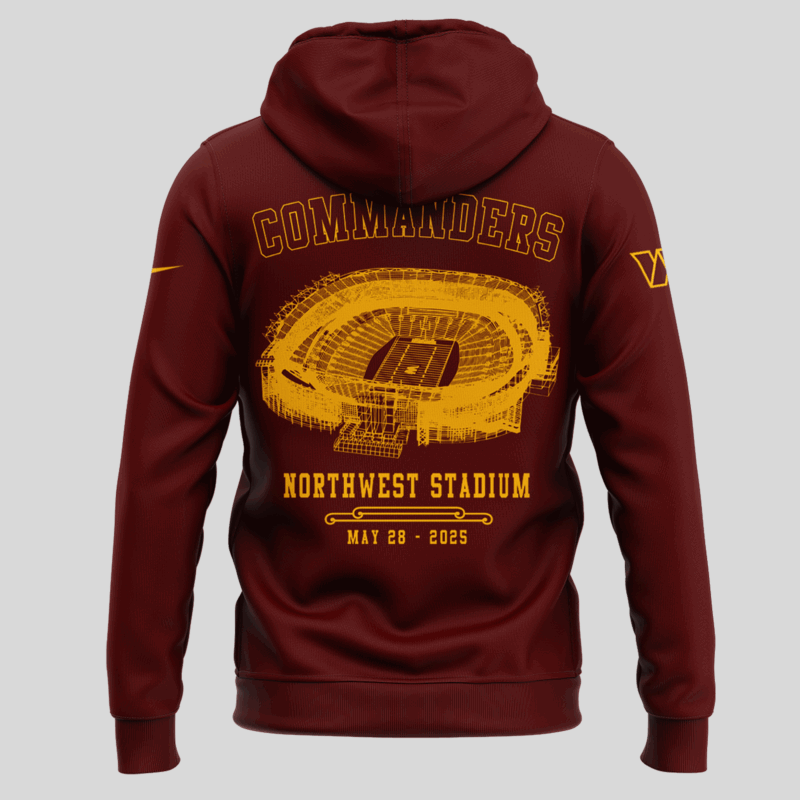 Limited Edition M72 World Tour With Pantera And Suicidal Tendencies x Washington Commanders Hoodie 2025 - Image 3