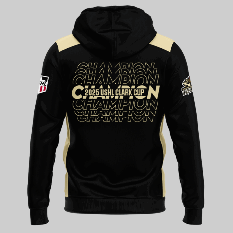 Special New Hoodie Muskegon Lumberjacks Clark Cup Champions 2025 For Fans - Image 3