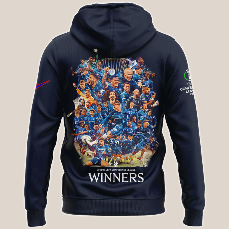 Chelsea UECL Winners Limited Edition 2025  HOODIE MO - Image 3