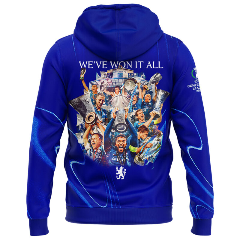 Chelsea UECL Winners Limited Edition 2025  HOODIE - Image 3