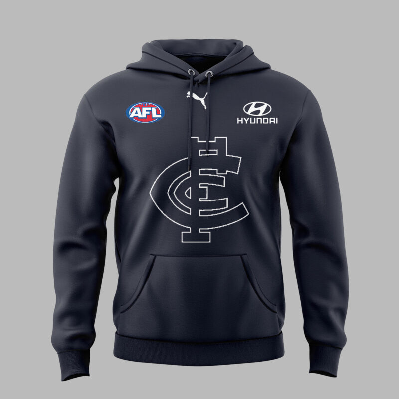 Carlton Football Club limited edition 2025 Hoodie Custom Number (Copy) - Image 2