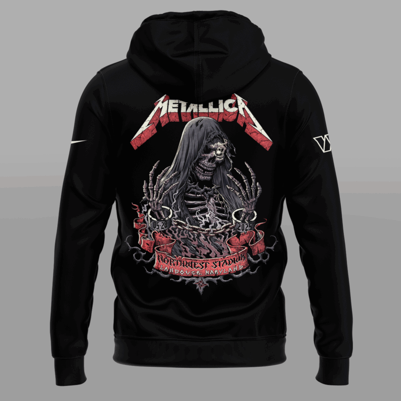 Limited Edition M72 World Tour With Pantera And Suicidal Tendencies x Washington Commanders Hoodie 2025 - Image 3