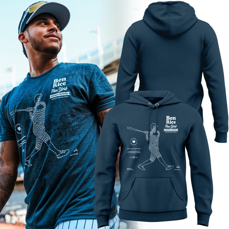 New York Yankees Ben Rice: Instant Offense Hoodie I