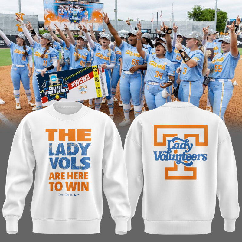 Tennessee Lady Volunteers Softball Limited Edition 2025   SWEATSHIRT