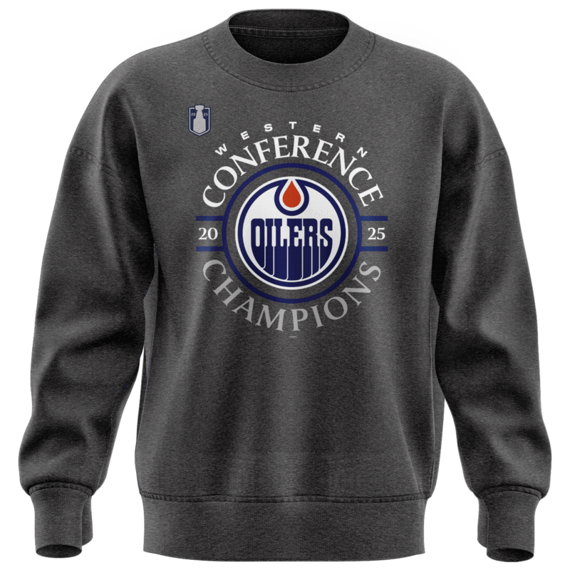 Exclusive Versio Edmonton Oilers Western Conference Back to Back Champs Sweat - Image 2