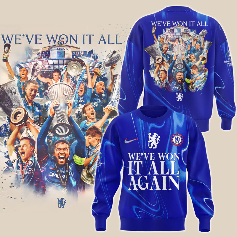 Chelsea UECL Winners Limited Edition 2025  SWEATSHIRT MO