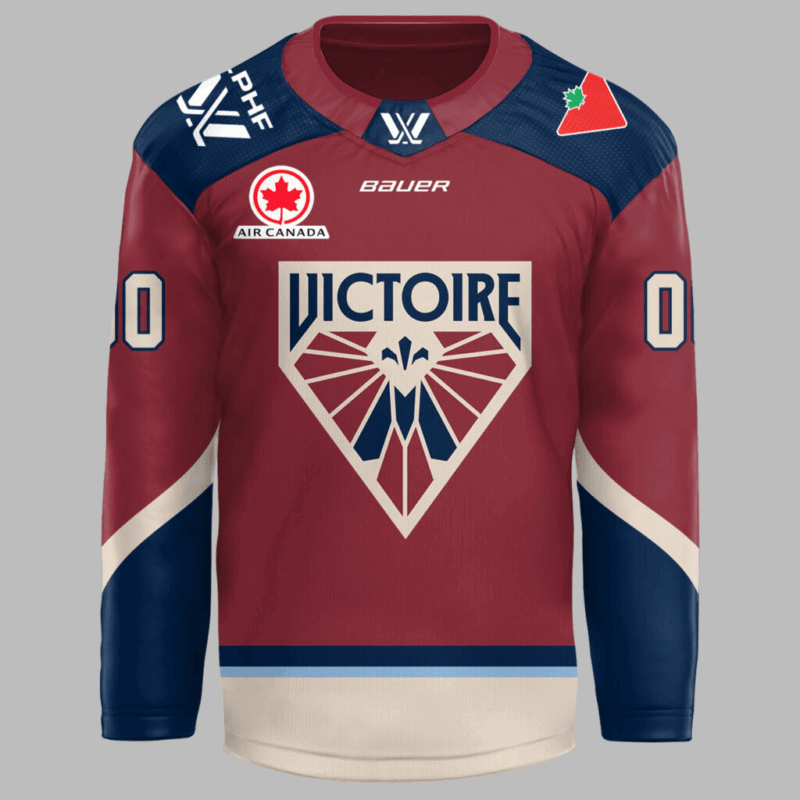 Victoire de Montréal Limited Edition Hockey Jersey 2025 - Image 2