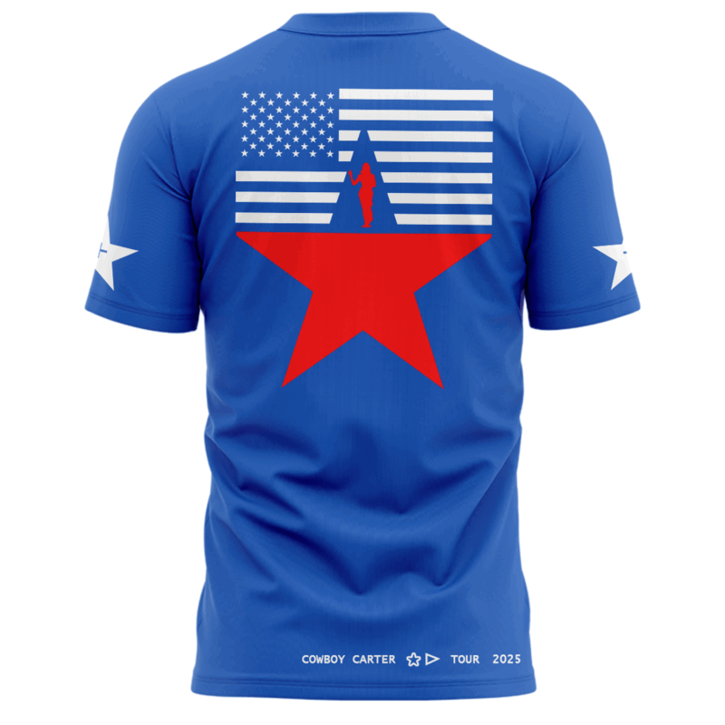 Limited Edition Cowboy Carter American Requiem Las Vegas Aces T shirt  2025 - Image 3
