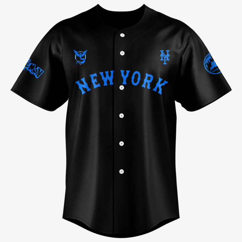 Limited Edition New York Mets x Pokemon Team Mystic Jersey 2025 - Image 2