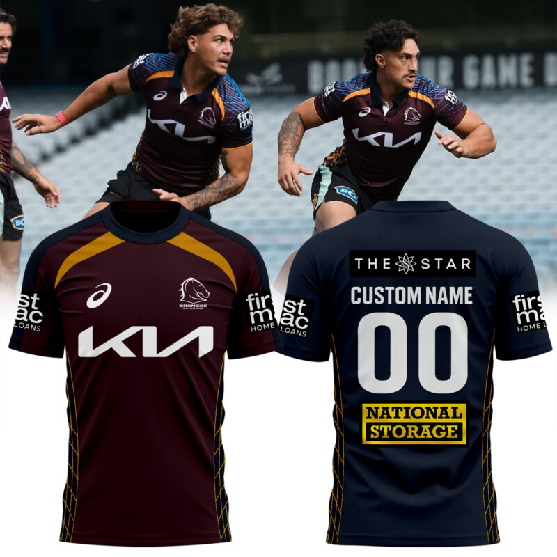 Brisbane Broncos 2025 Mens Replica Tshirt Special Edition