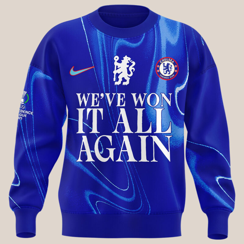 Chelsea UECL Winners Limited Edition 2025  SWEATSHIRT MO - Image 2