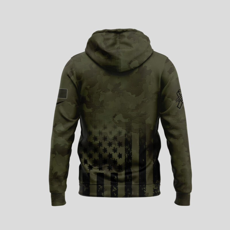 Limited Edition Rochester Americans x Military Appreciation Hoodie 2025 - Image 3