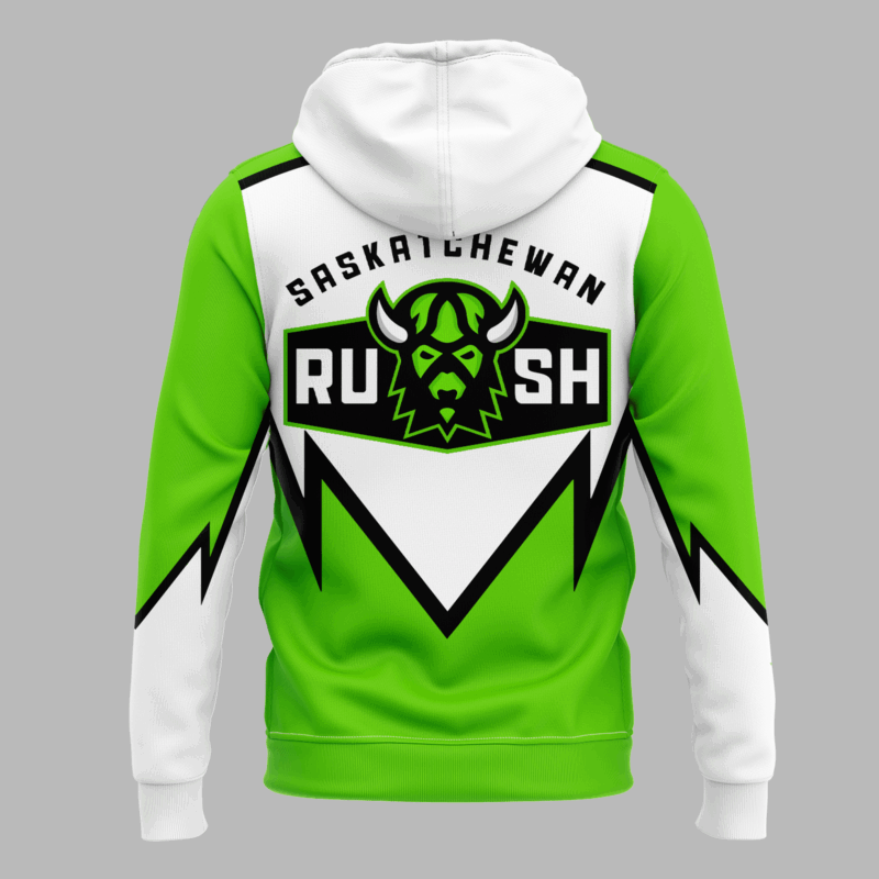 Special Edition New Saskatchewan Rush 2025 Hoodie - Image 3