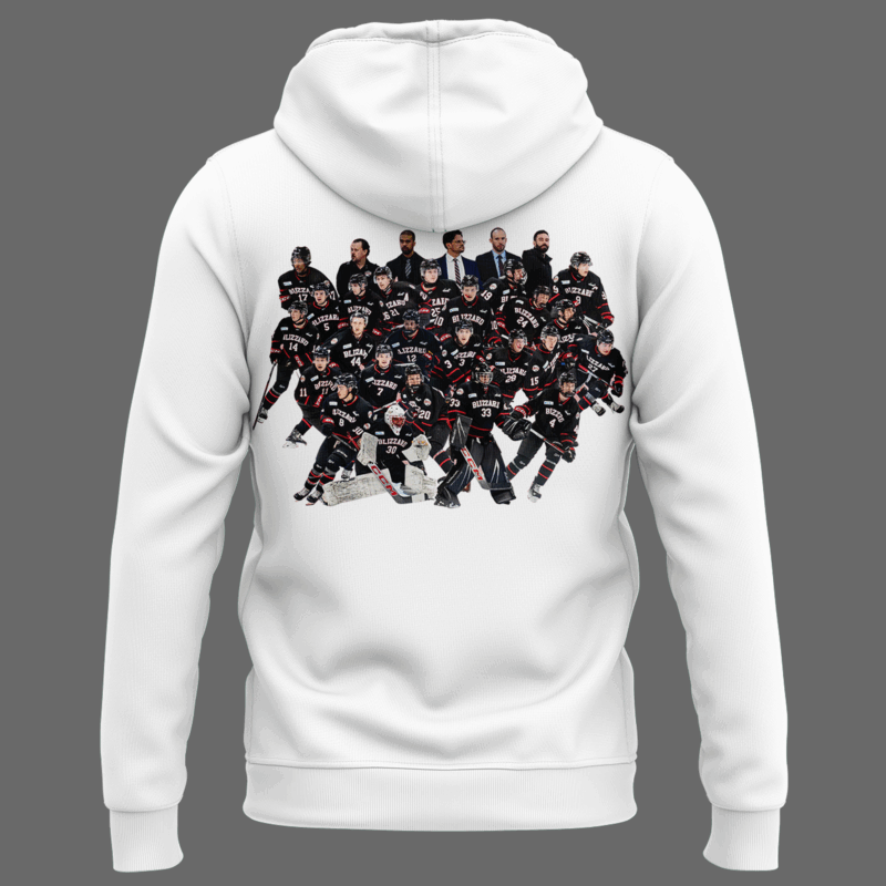 Special Edition Northern Manitoba Blizzard Hoodie Turnbull Cup Champions! - Image 3