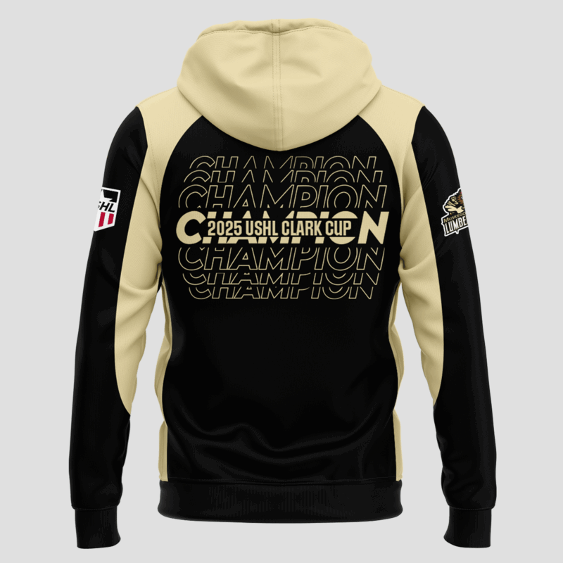 Special New Hoodie Muskegon Lumberjacks Clark Cup Champions 2025 For Fans - Image 3