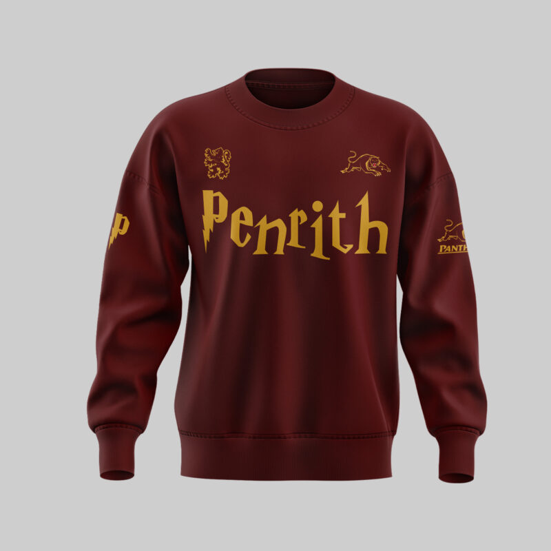 Harry Potter X Penrith Panthers NRL Limited Edition 2025  SWEATSHIRT - Image 2
