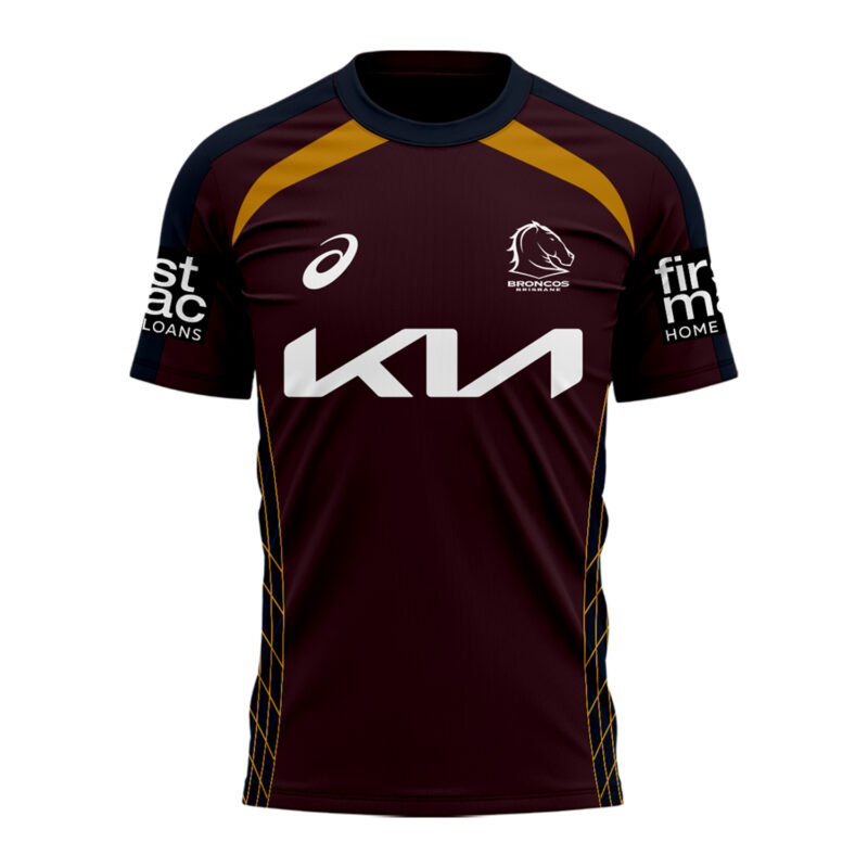 Brisbane Broncos 2025 Mens Replica Tshirt Special Edition - Image 2
