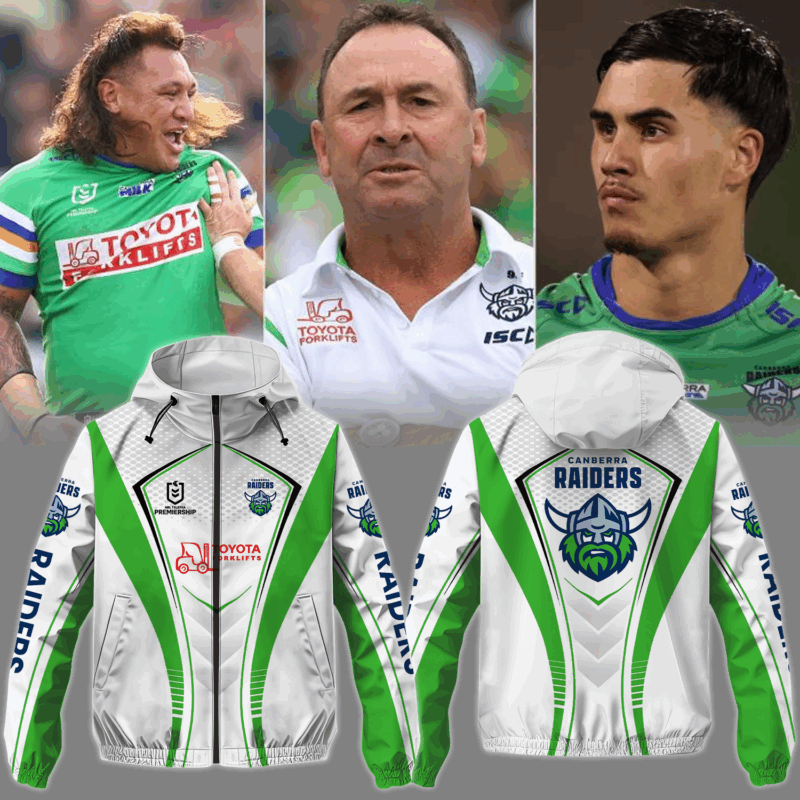 Canberra Raiders NRL Newest Windbreaker Jacket We Are Raiders MO V1
