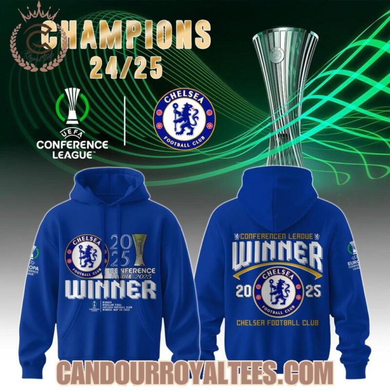 Chelsea UECL Winners Limited Edition 2025 Hoodie
