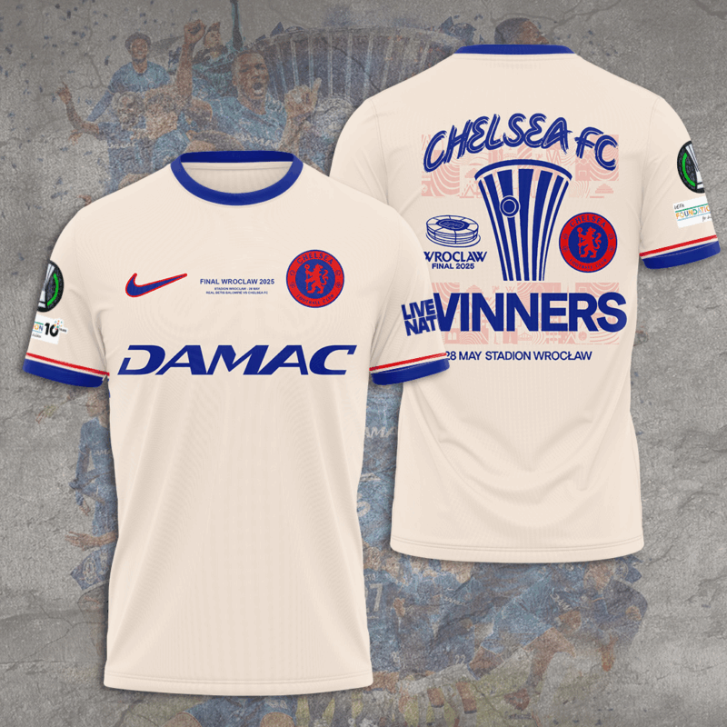 Chelsea FC Champions 2025 T-shirt MO V2