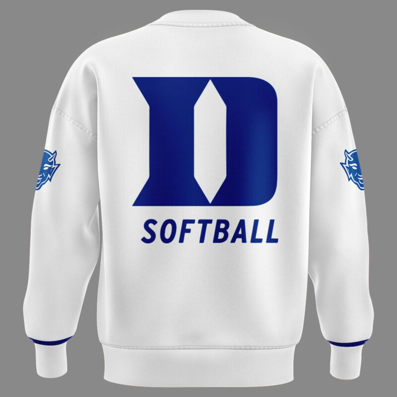 Limited Edition Duke Softball White Sweat 2025 - Image 3