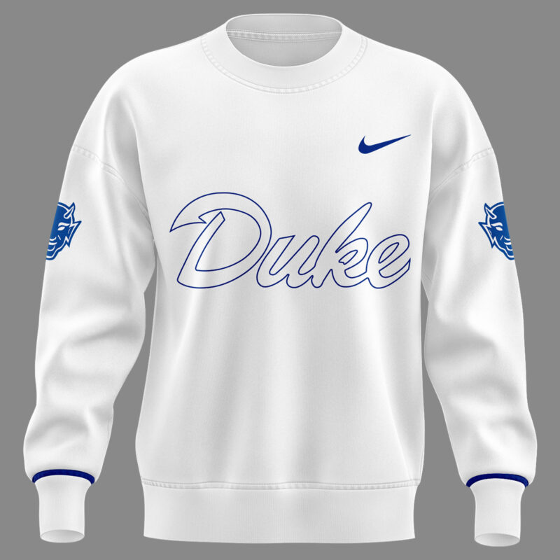 Limited Edition Duke Softball White Sweat 2025 - Image 2