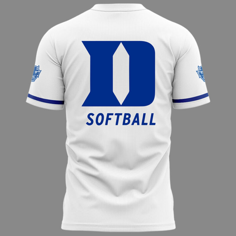 Limited Edition Duke Softball White Tshirt 2025 - Image 3