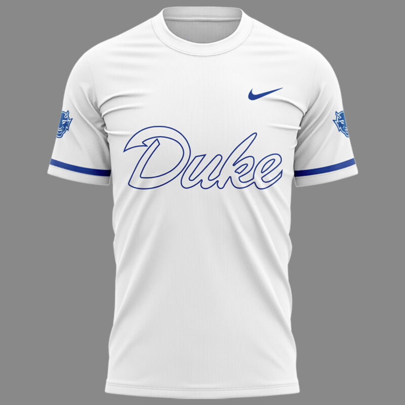 Limited Edition Duke Softball White Tshirt 2025 - Image 2