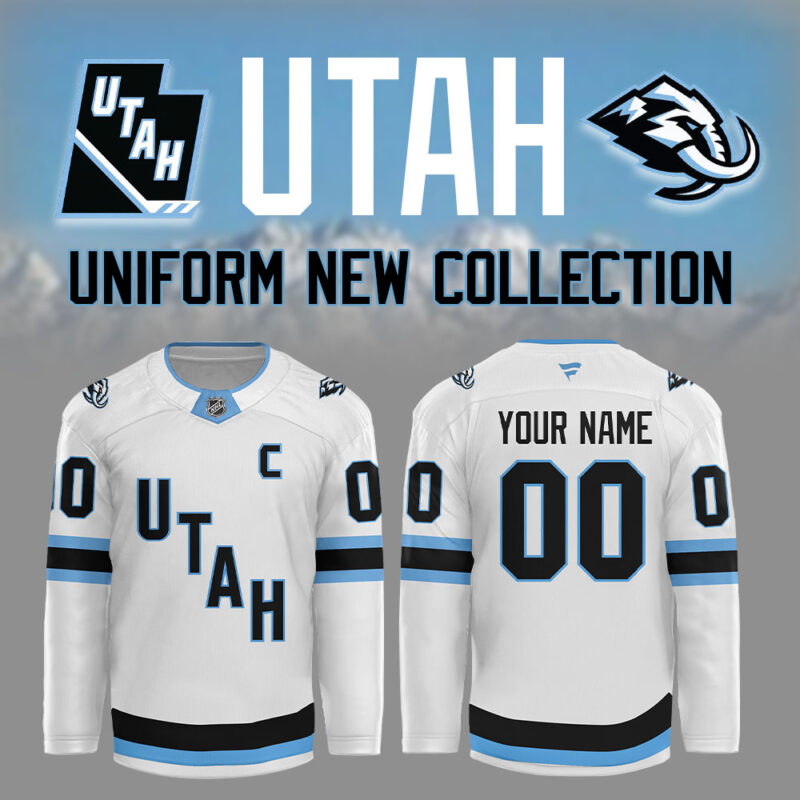 Special New Utah Mammoth White Jersey 2025