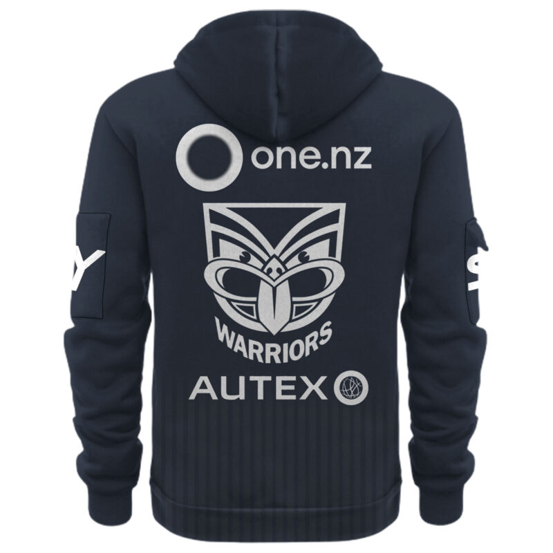 Warriors 2025 Dynasty Dear Warrior Special Quarter Zipper Hoodie - Image 3