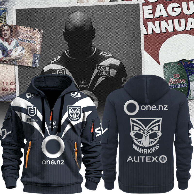 Warriors 2025 Dynasty Dear Warrior Special Quarter Zipper Hoodie